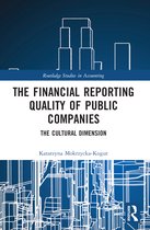 Routledge Studies in Accounting-The Financial Reporting Quality of Public Companies
