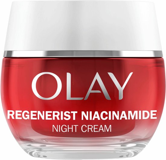 Crème De Nuit à La Niacinamide 50 Ml - 100% Naturelle, Pour Tous Types De Peau, Fabriquée En France