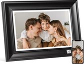 Digitale Fotolijst met Touchscreen en Auto-Rotatie - Heldere Beeldweergave - Gebruiksvriendelijke Bediening - Moderne Manier van Foto's Bekijken
