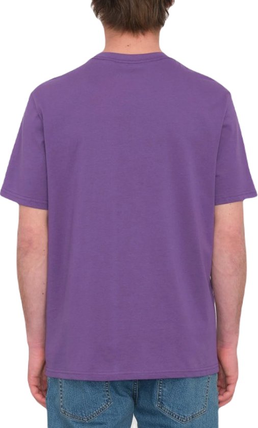 Volcom Stone Blanks Basic Standard T-shirt - Deep Purple