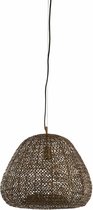 Light & Living Hanglamp Finou - Antiek Brons - Ø42cm - Modern - Hanglampen Eetkamer, Slaapkamer, Woonkamer