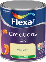 Flexa | Creations Lak Extra Mat | Citrus yellow - Kleur van het jaar 2011 | 750ML