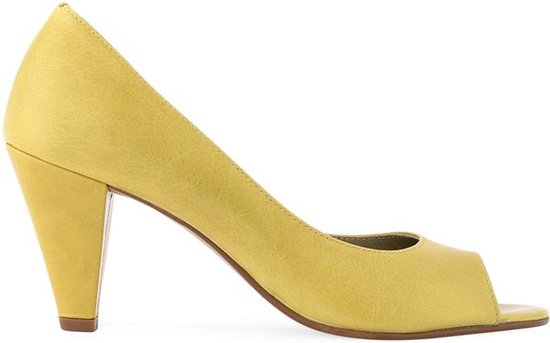 Noë Chaussures Nicolina Peeptoe Citron 39