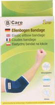 B-Home bandage/brace voor ellenboog - volwassenen - universele maat - blauw - Spieren/gewrichten ondersteuning - Sportbandage