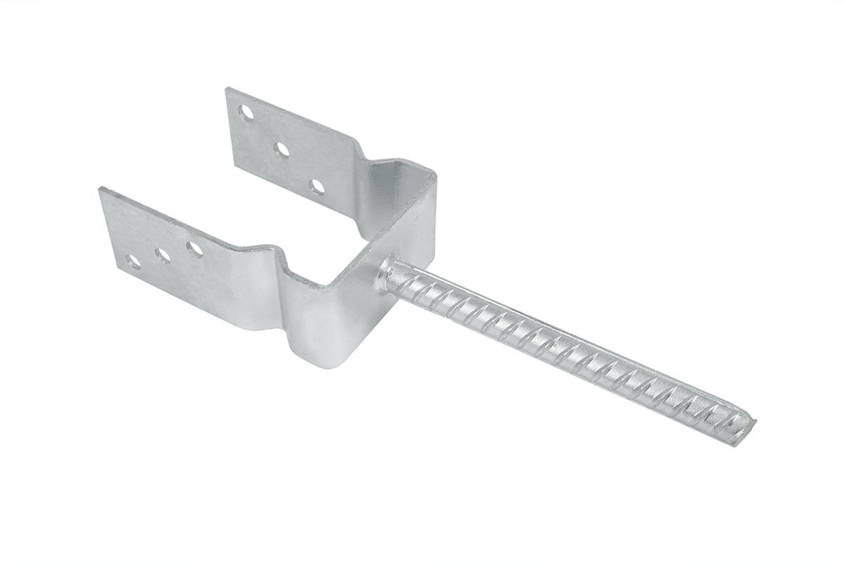 Goedkoopste Wovar Instortanker voor 10 x 10 cm palen met Ril | Per Stuk