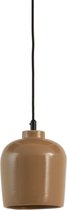 LM-Collection Quinlan Hanglamp - Ø18x20cm - E27 - olijf Groen - Keramiek - hanglampen eetkamer, hanglamp zwart, hanglampen woonkamer, hanglamp slaapkamer, hanglamp kinderkamer, hanglamp rotan, hanglamp hout, hanglamp industrieel