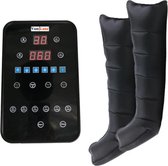 Momentum® - Been Massage Apparaat - Luchtcompressie Apparaat - Met 6 Luchtkamers - Recovery Boots - Voor Ultieme Spierontspanning - Bevordert Circulatie - 10-60min - Zwart