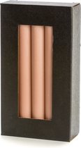 Rustik Lys‎‎ - Dinerkaarsen - 10 stuks - Pink Terra - Roze/Rood - 2,2 x 19 cm