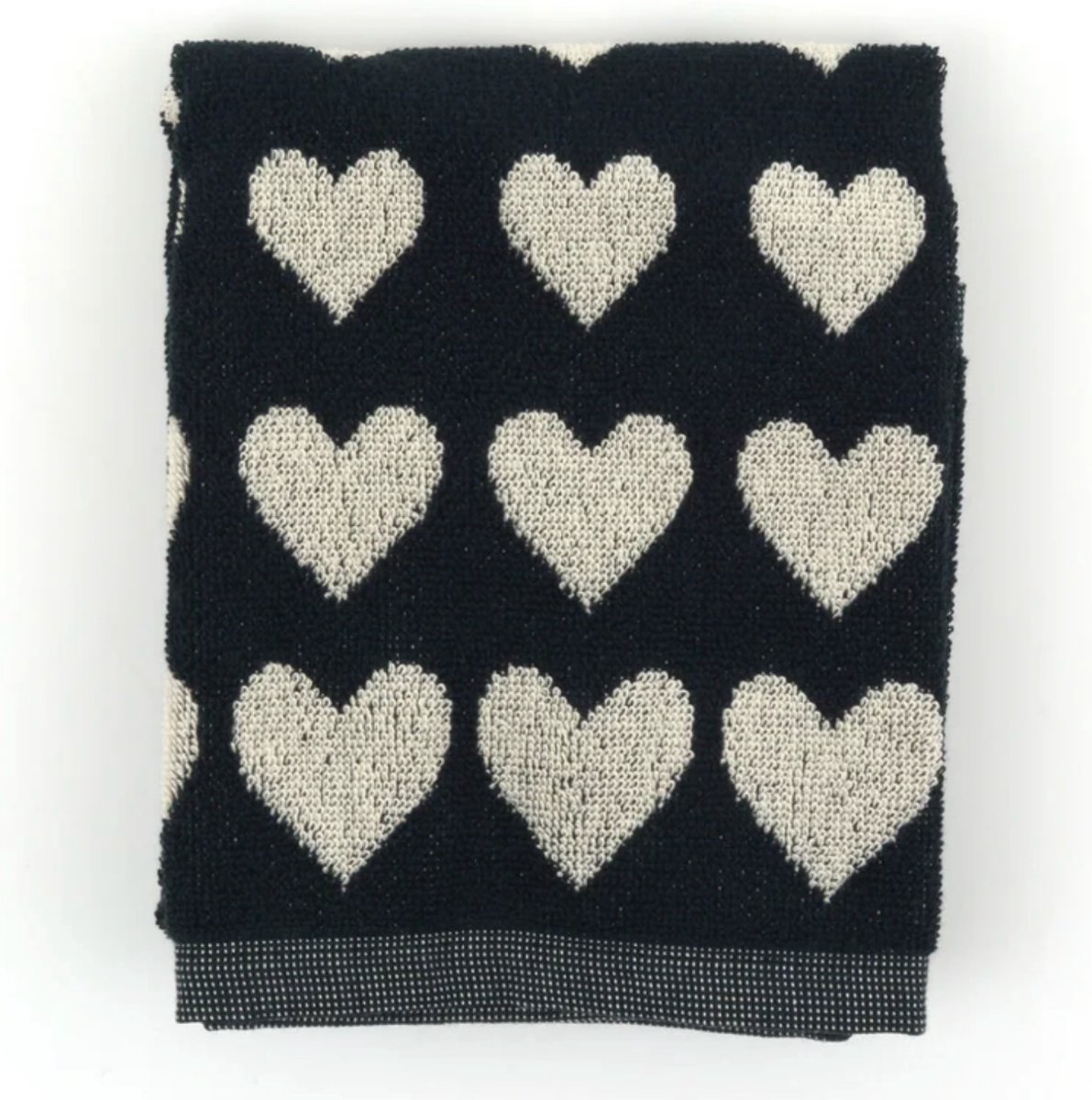 Bunzlau Castle Black Hearts Keukendoek en Theedoek