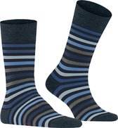 FALKE Tinted Stripe herensokken - donkerblauw (dark navy) - Maat: 39-42