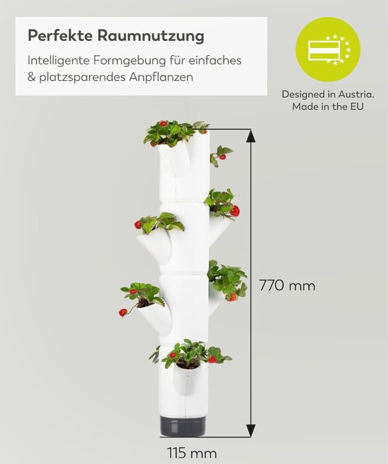 Jardin vertical – Sac à plantes suspendu – Intérieur et Plein air – Convient pour balcon