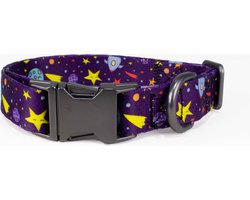 Luxe Halsband voor Honden-Metaal- Verstelbaar-26 Cm-40 Cm x 2 Cm-D6