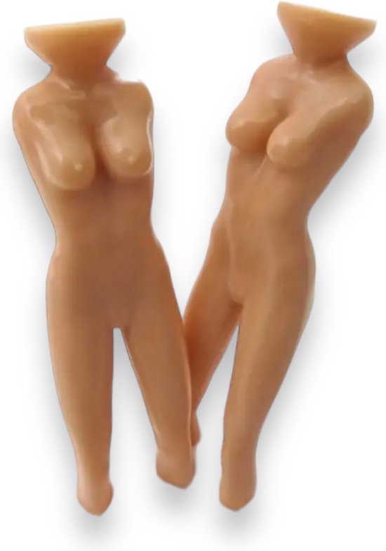 Grappige Golf Tees Beige 6 Stuks van Func Factory — afbeelding 3