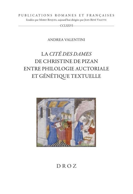 Publications Romanes et Françaises - La Cité des dames de  ... - cover
