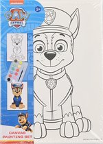 PAW Patrol Canvas Painting Set - Chase.