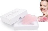 Gua Sha - Gua Sha steen - massage - rozenkwarts - gua sha schrapers - 100% natuurlijke rozenkwarts steen met geschenkdoos