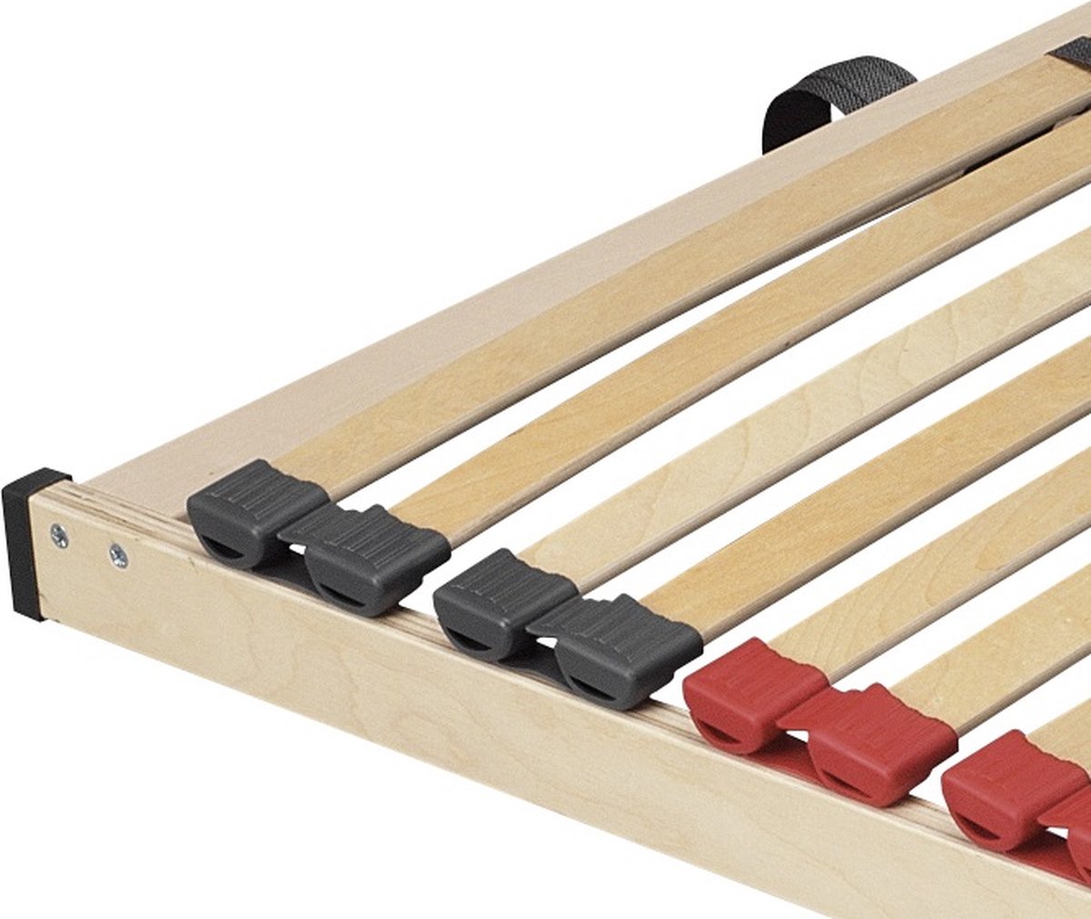 Bed Box Wonen Erica lattenbodem 28 lats vlak 80x190 cm