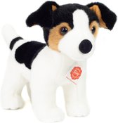 Hermann Teddy Knuffeldier hond Jack Russell Terrier puppy - zachte pluche - premium kwaliteit knuffels - kleurenmix - 28 cm