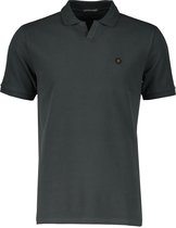 No Excess - Poloshirt Riva Solid Antraciet - Regular-fit - Heren Poloshirt Maat M