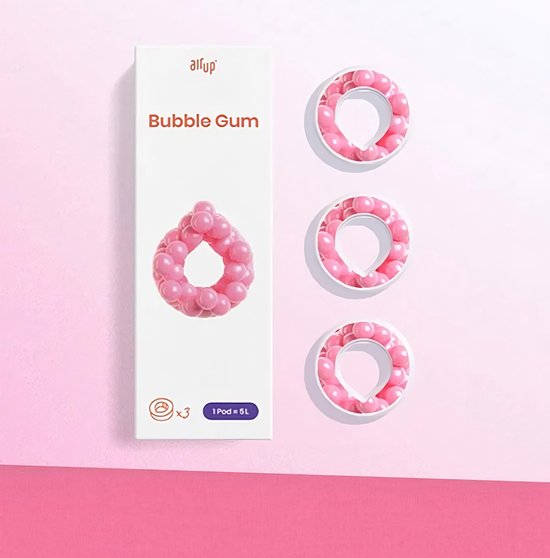 Foto: Air up pods geurpods 3 smaken bubble gum 3x bubble gum pod waterfles geurwater