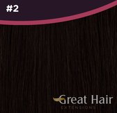 Great Hair Extensions Full Head Clip In - straight #2 50cm