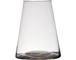 Hakbijl Glass Bloemenvaas Donna - transparant - glas - 17 x 24 cm - home-basics vaas