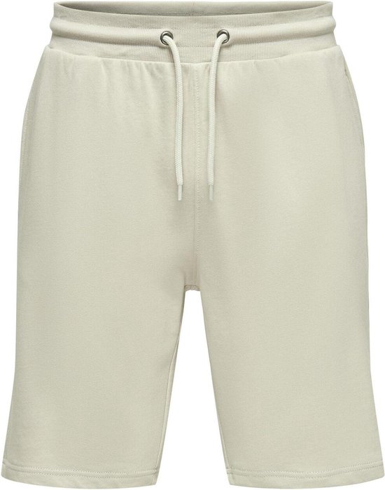 Only & Sons Broek Onsneil Life Sweat Shorts Noos 22015623 Silver Lining Mannen Maat - XS