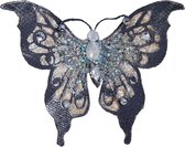 Decoratieve zwarte vlinder hanglamp L15