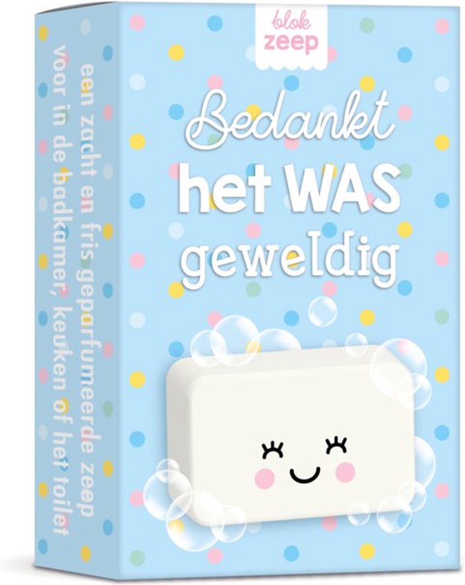 Goedkoopste Zeep - Bedankt Het was geweldig - Cadeau - Juf - Meester