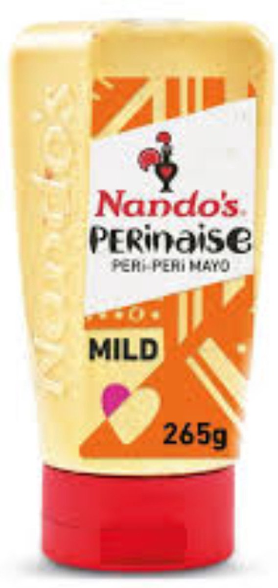 Nando's Perinaise Peri-Peri Mild Mayonnaise - 265g - Nandos Sauce