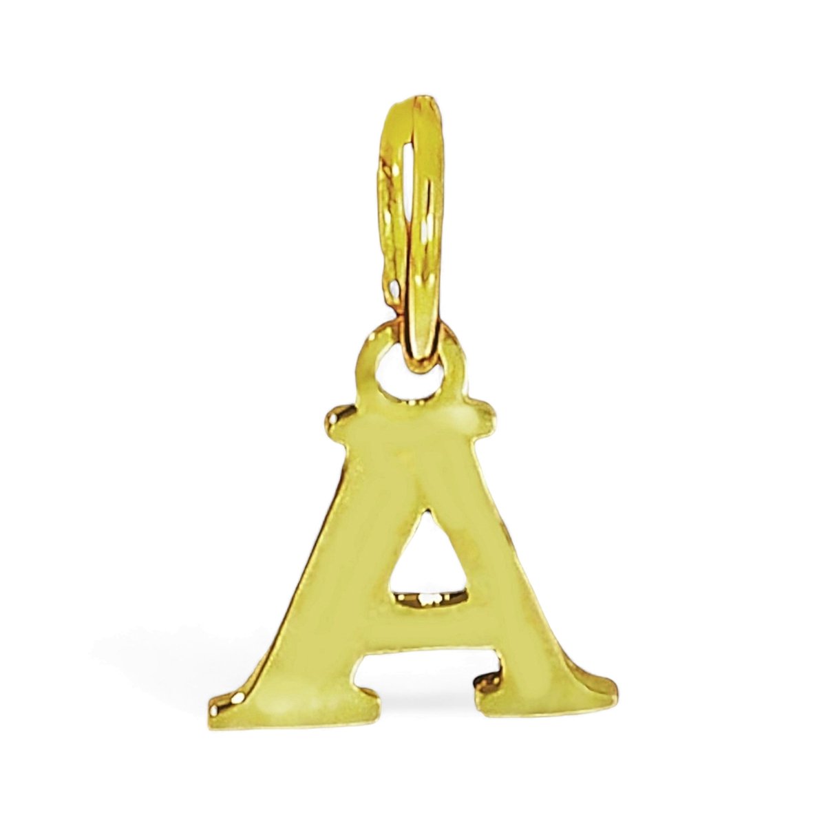 Goud Hanger Letter A 14 karaats