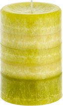 Limoengroene cilindervormige geurkaars H10