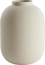 Vase Luqaza Jula - Beige - 21,5x21,5x31cm - Moderne