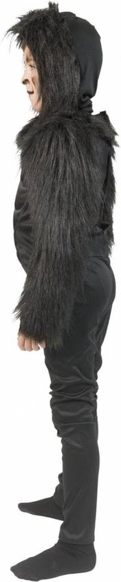 Costume Singe & Gorille & Babouin & King Kong | Déguisement gorille musclé de la jungle pour enfant | Taille 164 | Costume de carnaval | Déguisements