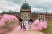 Gender Reveal Mini Spray | meisje | Roze rookkanon