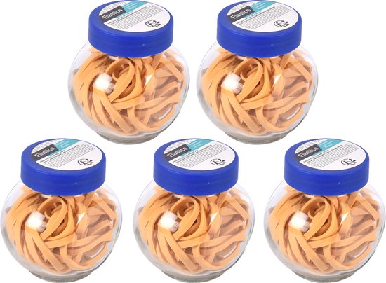 Rubberen elastiekjes, 10 stuks, 100 mm x 5 mm brede elastieken van rubber, grote elasticiteit, kleur, duurzaam, herbruikbaar, voor kantoor, familie, school