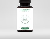 Vitalife - Brain & Focus Formule - 30 caps - Natuurlijke Focus Capsules