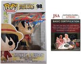 Signé Funko Pop! One Piece - Singe. D. Luffy #98 (signé par Erica Schroeder)