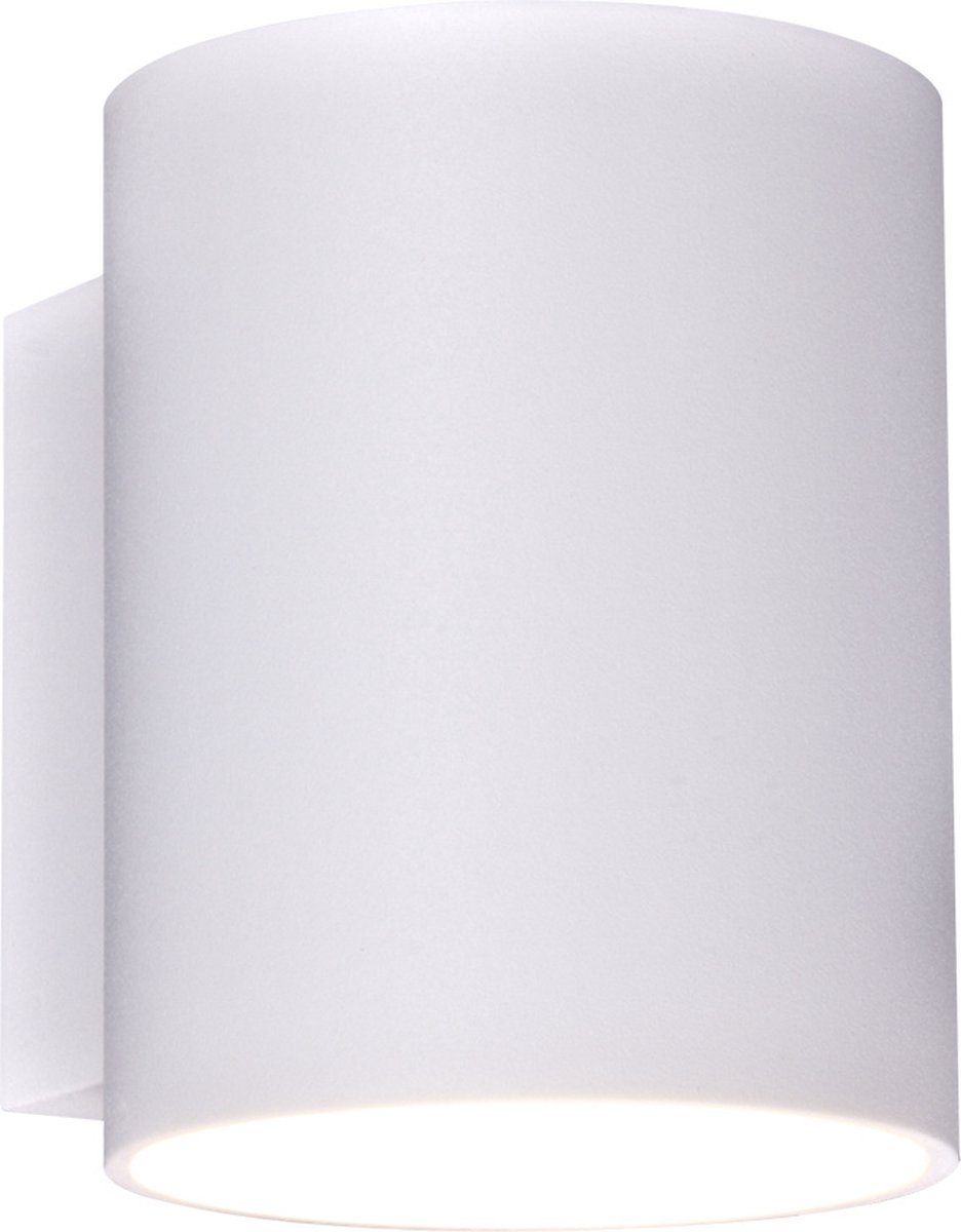 Nidum wandlamp wit rond G9, max. 40W, diameter 98 mm, hoogte 102 mm, IP20, lichtbron niet inbegrepen