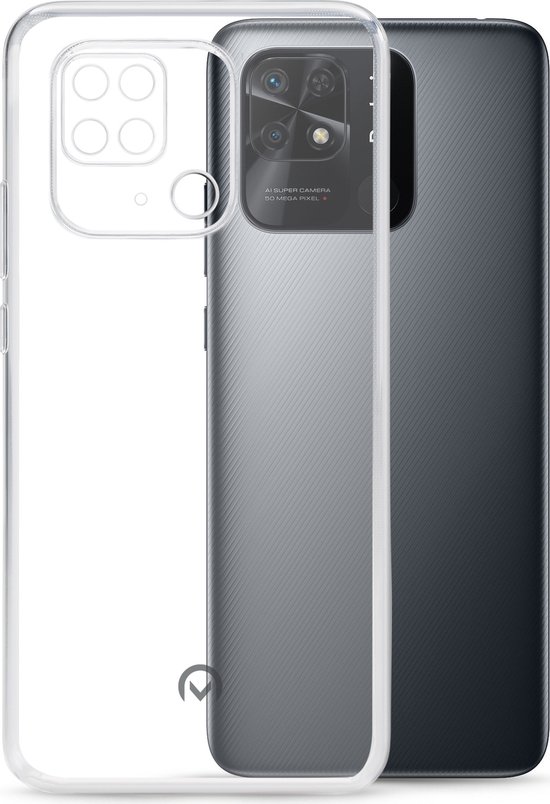 Coque Xiaomi Redmi 10C - Mobilize - Série Gelly - Coque Arrière en TPU - Transparente - Coque Convient pour Xiaomi Redmi 10C
