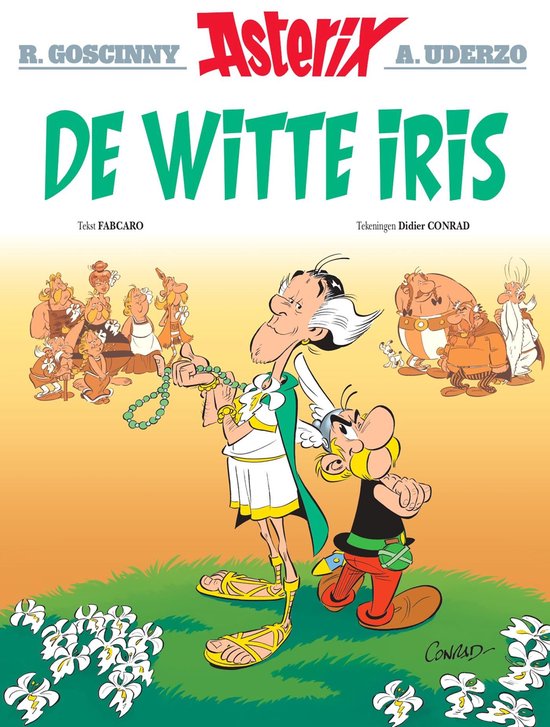 Asterix & Obelix 40 - Asterix - De Witte Iris 40 - cover