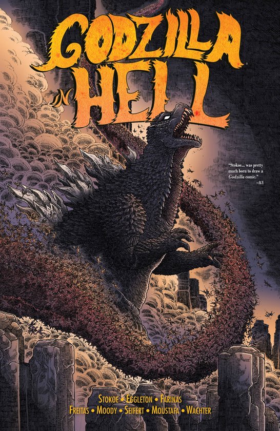 Godzilla in Hell - cover