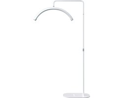 Allure Lashes® Moon Light Pro wit - Salon Lamp - Wimper Lamp - Beauty Lamp - Halve Ringlamp - Booglamp