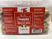 Hupple - Hond - Snoepje - puppy mix - biscuit box - droge koekjes hond 1300 gram