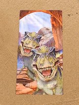 Dino Strandlaken 90*180cm T-Rex Selfie