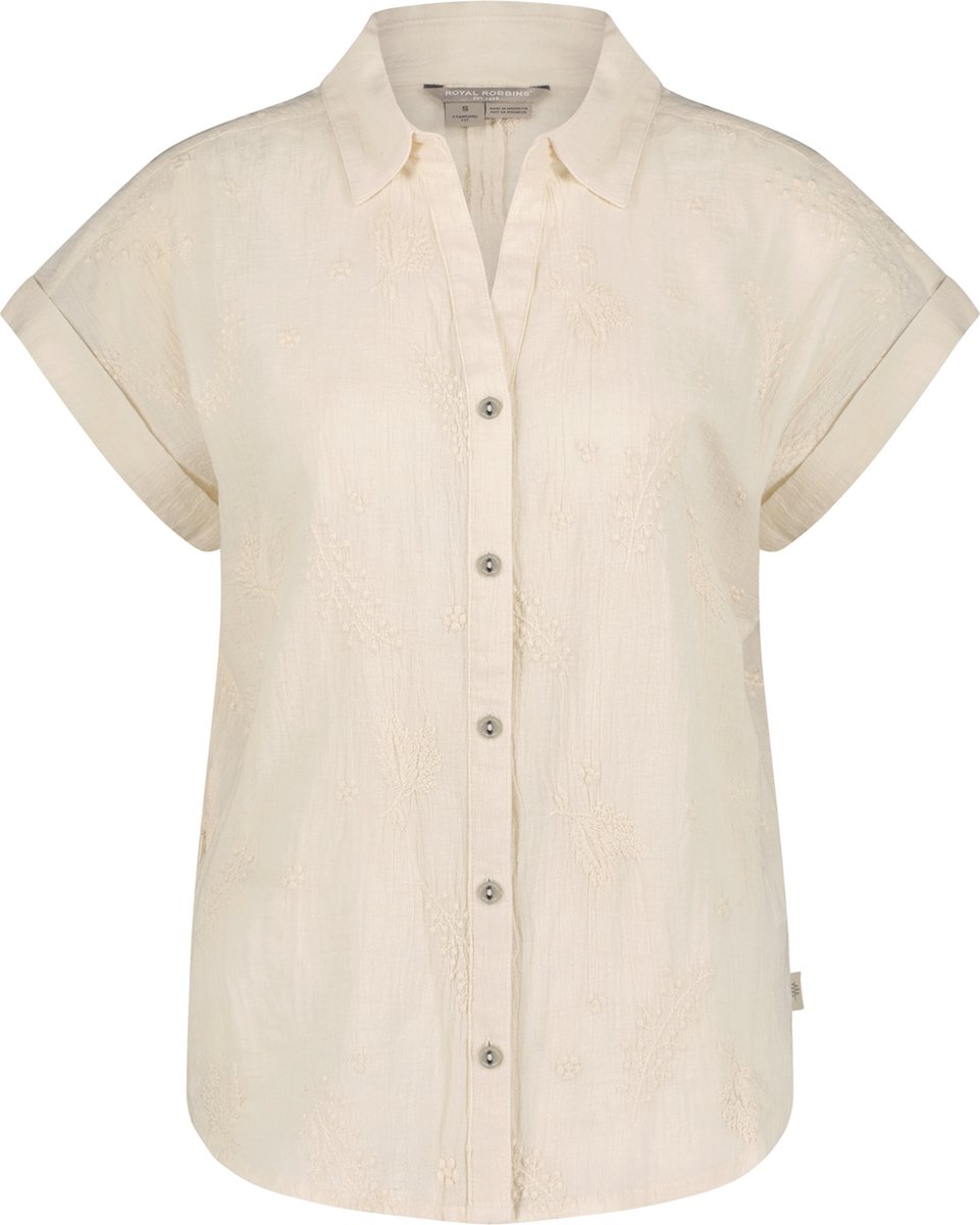 Royal Robbins Oasis S/S Outdoorshirt Dames Undyed