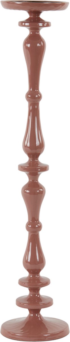 Kandelaar YAHVI - Ø11x51cm - Roze