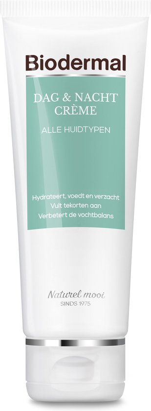 Foto: Biodermal dag en nachtcr me hydraterend en voedend 100ml