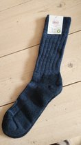 Hirsch Natur wollen wandelsok blauw maat 42/43