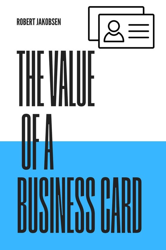 Value of a Business Card - cover